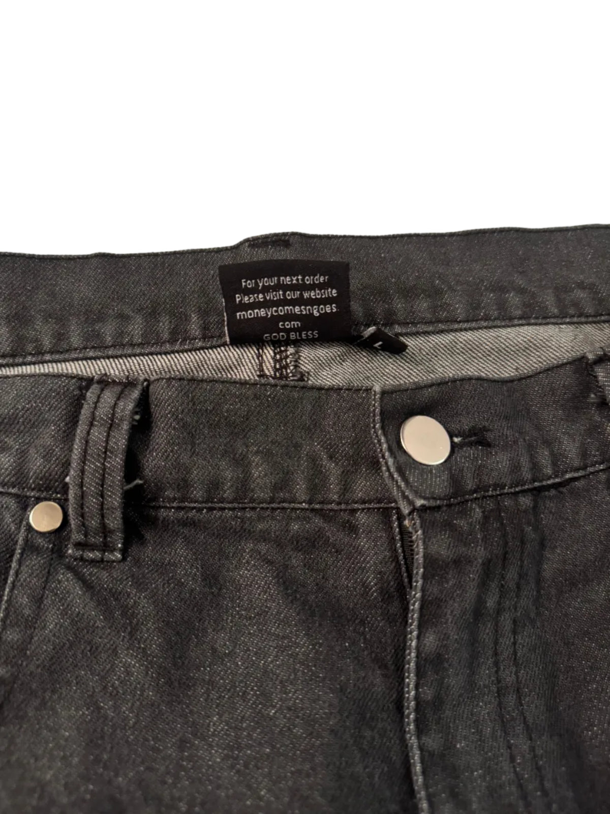 light grey Denim Shorts