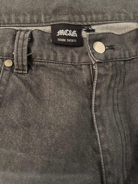 Dark Blue Denim Shorts
