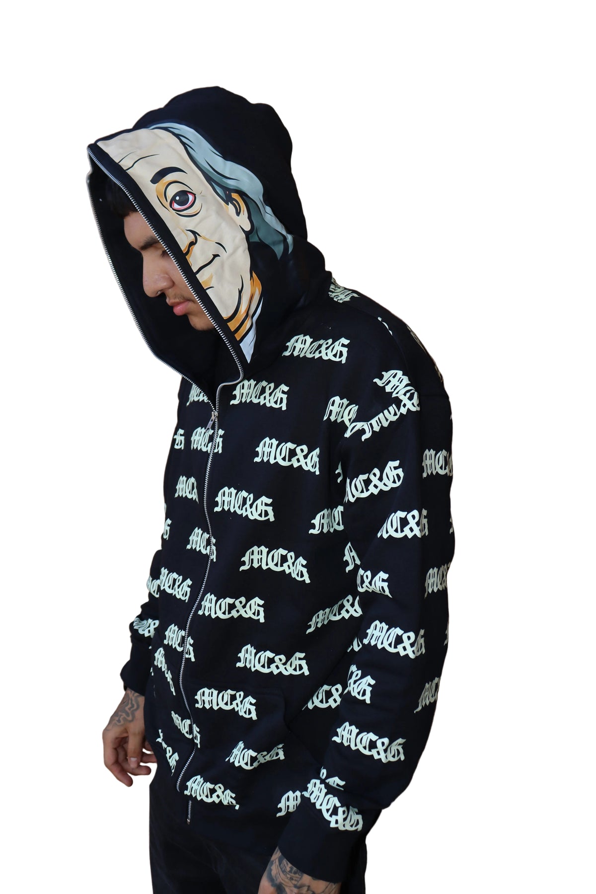MC&G Zip-Ups Glow In The Dark